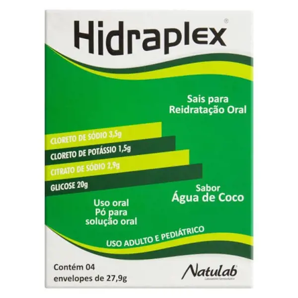 Hidraplex Po Coco 27,9G 4Env - Natulab - 7898133137297