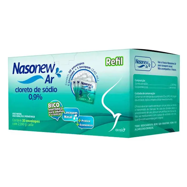 Nasonew Ar Refil Po Sol 30Env 24Ct - Airela - 7894164010554