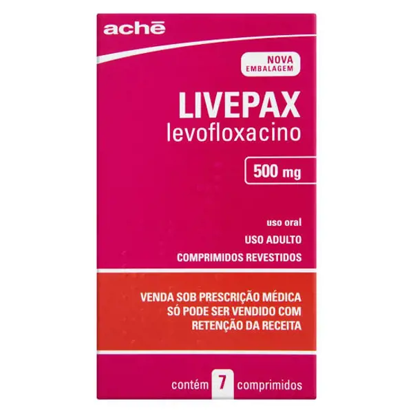 Livepax 750Mg 7Cpr Rev (L) - Ache - 7896658034688