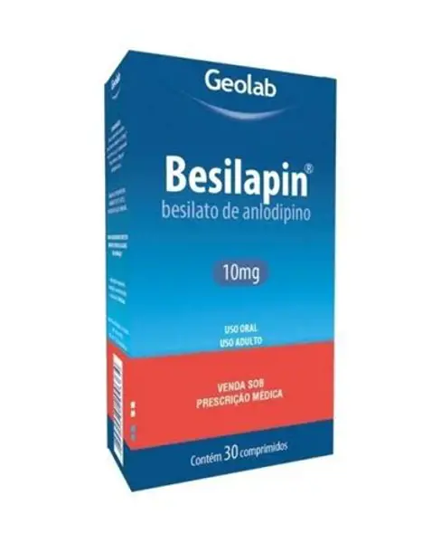 Besilapin 10Mg 30Cpr - Geolab - 7899095258051