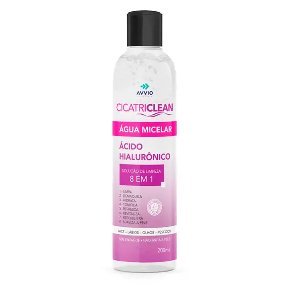 Agua Micelar Cicatriclean 200Ml - Avvio Industria - 7898719040478