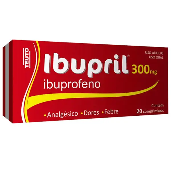 Ibupril 300Mg 20Cpr - Teuto - 7896112140931