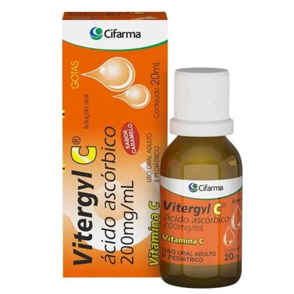 Vitergyl C 200Mg/Ml Gts 20Ml - Cifarma Gen-Similar - 7908020506089