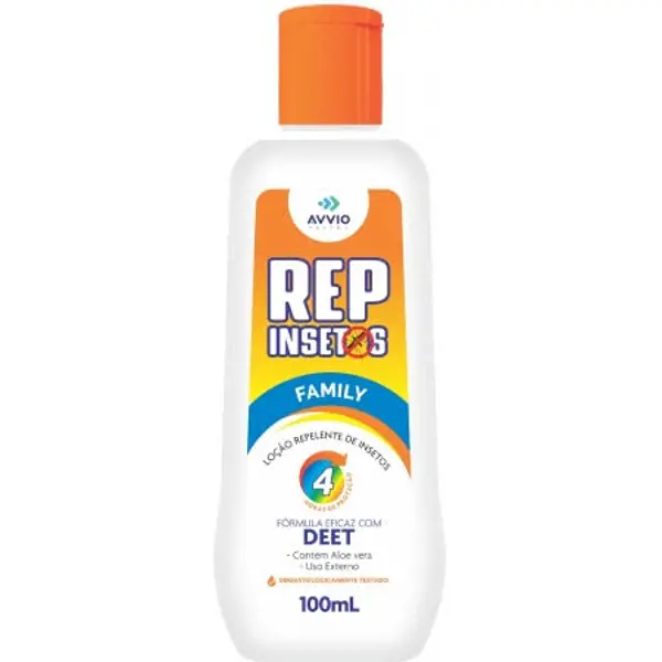 Repelente Insetos Familia Deet 7% Lc 100Ml - Avvio Industria - 7898719040652