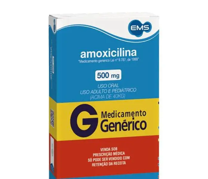 Amoxicilina 500Mg 30Caps (Ac) - Ems Generico - 7896004718996