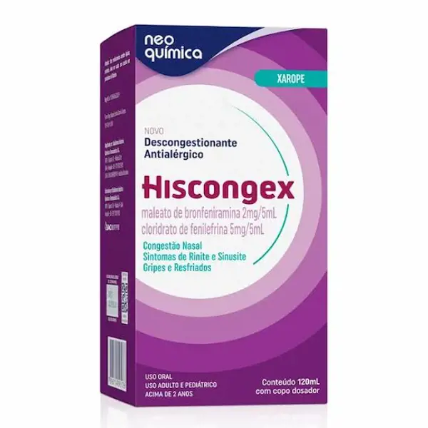 Hiscongex Xpe 120Ml - Neo Quimica - 7896714295176