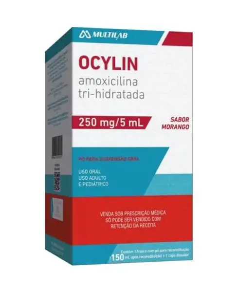 Ocylin 250Mg/5Ml Susp 150Ml - Multilab - 7896472520251