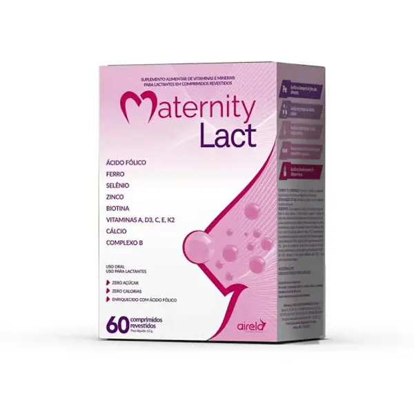 Maternity Lact 60Cpr - Airela - 7894164008476