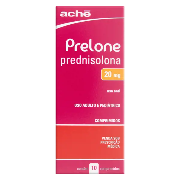 Prelone 20Mg 10Cpr (L) - Ache - 7896658005145