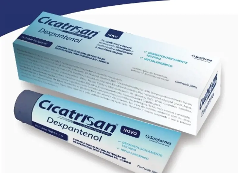 Cicatrisan Dexpantenol Pom 30G - Sanfarma - 7898108641644