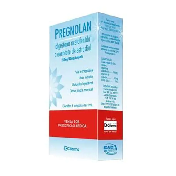 Pregnolan 150Mg+10Mg/Ml Inj 1Amp 1Ml - Cifarma Gen-Similar - 7908020502579