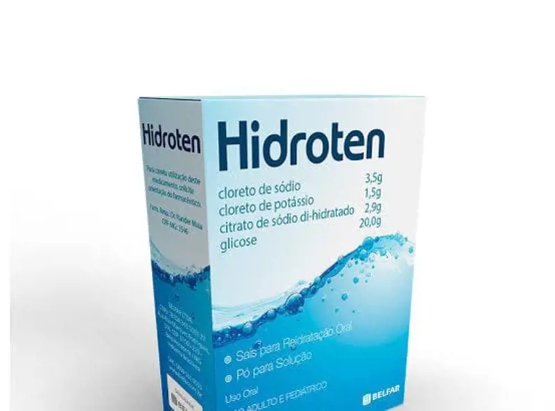 Hidroten Po Natural 50Saches 27,9G - Belfar - 7897917000611