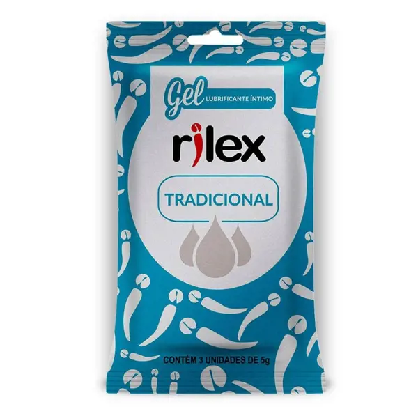 Gel Lubrif Intimo Rilex Trad 3Und - Inovatex - 7898903991906