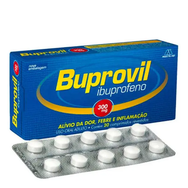 Buprovil 300Mg 20Cpr - Multilab - 7896472513284