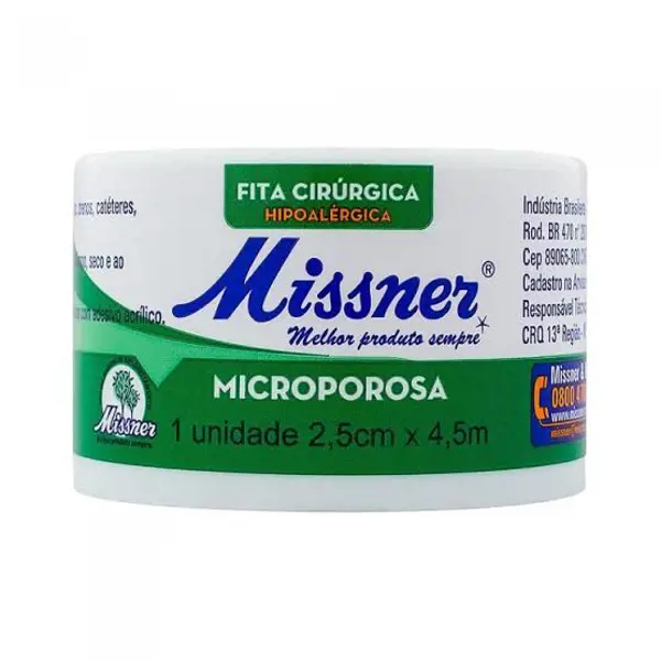 (F/H) Fita Cir Microp Hipo 2,5Cmx4,5M - Missner - 7896544900097