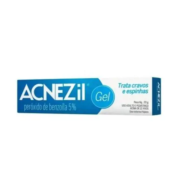 Acnezil 50Mg Gel 20G - Cimed - 7896523208282