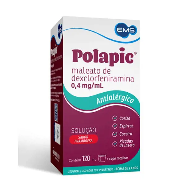 Polapic 0,4Mg/Ml Sol 120Ml - Ems Marcas - 7896004772264