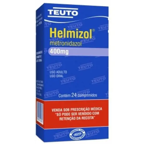 Helmizol 400Mg 24Cpr (Ac) - Teuto - 7896112128915