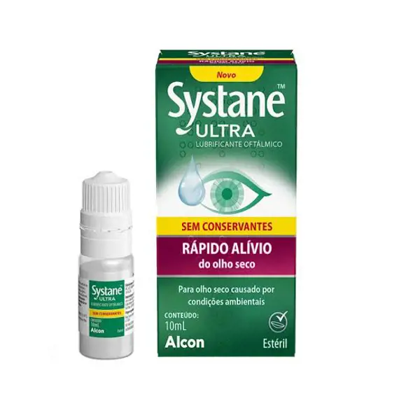 Systane Ul S/Conservante 10Ml - Alcon Brasil Cuid Com A Saude - 300651507775