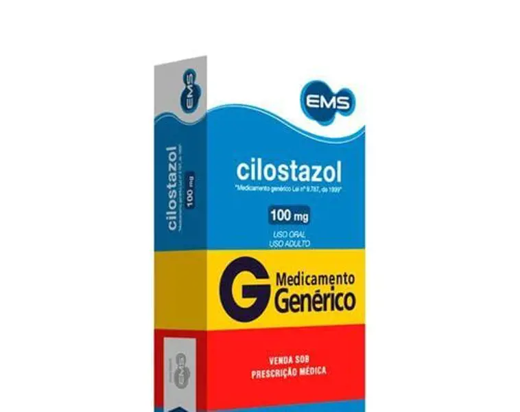 Cilostazol 100Mg 60Cpr - Ems Generico - 7896004761305