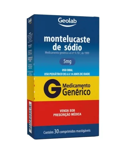 Montelucaste 5Mg 30Cpr Mast Geolab