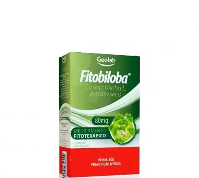 Fitobiloba 80Mg 60Cpr Rev - Geolab - 7899095239562