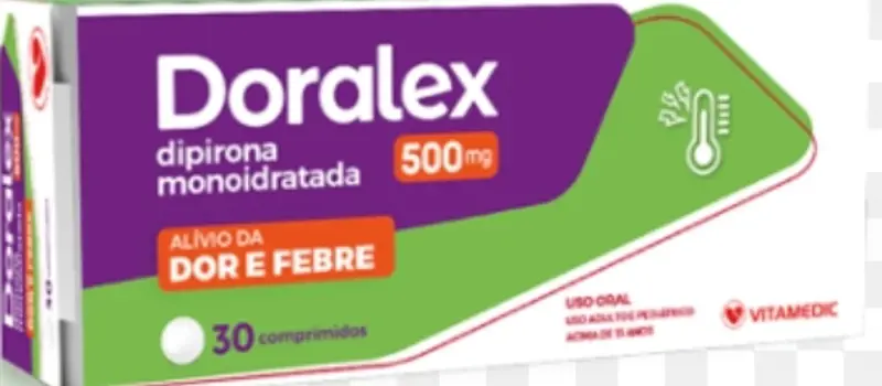 Doralex 500Mg 30Cpr - Vitamedic - 7898700412468