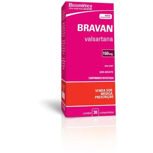 Bravan 160Mg 30Cpr (L) - Ache - 7896658016677