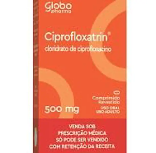 Ciprofloxacino 500Mg 14Cpr Rev (Ac) - Globo - 7898060131399