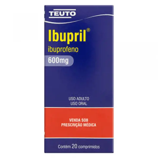 Ibupril 600Mg 20Cpr - Teuto - 7896112158363