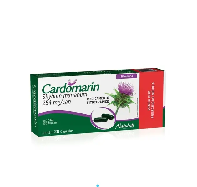 Cardomarin 254Mg 20Caps - Natulab - 7899470804149