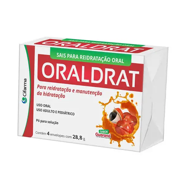 Oraldrat Guarana 3,5G + 1,5G X 4 Env Al Po Sol Oral - Cifarma Gen-Similar - 7908020501152