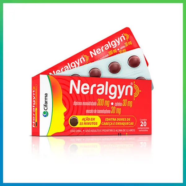 Neralgyn 20Drg - Cifarma Gen-Similar - 7898158694416