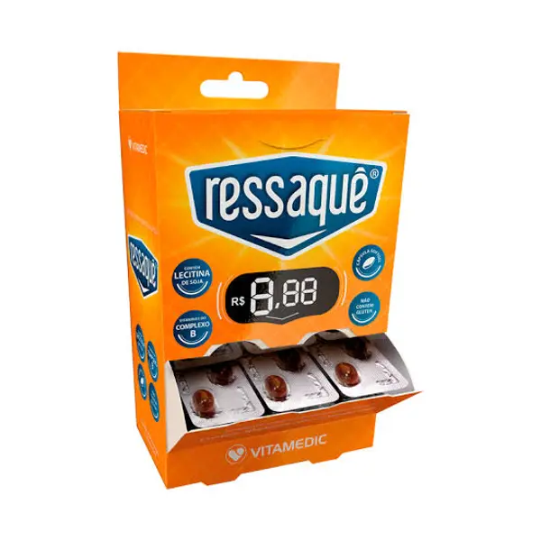 Ressaque 500Mg 30Bl 2Caps - Vitamedic - 7898049796649