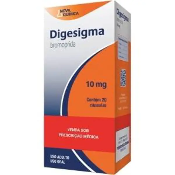 Digesigma 10Mg 20Caps - Multilab - 7895296273015