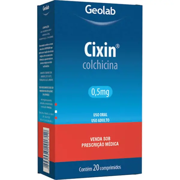 Cixin 0,5Mg 20Cpr - Geolab - 7899095255241