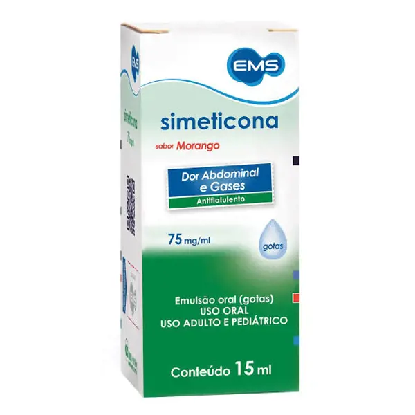 (F/H) Simeticona Gts 75Mg/Ml Fr 15Ml - Ems Generico - 7896004705330