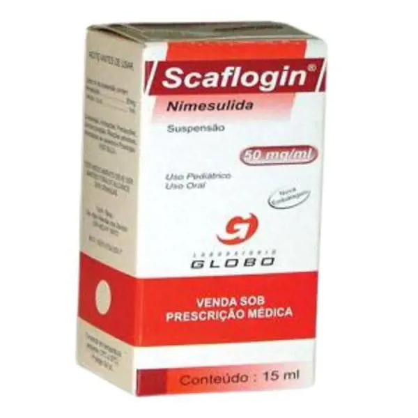 Scaflogin 50Mg Gts 15Ml - Globo - 7899620914827