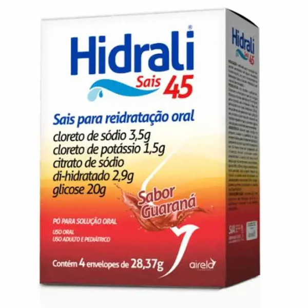 Hidrali Sais Guarana Po Sol 4Env Alux28,98G - Airela - 7894164009473