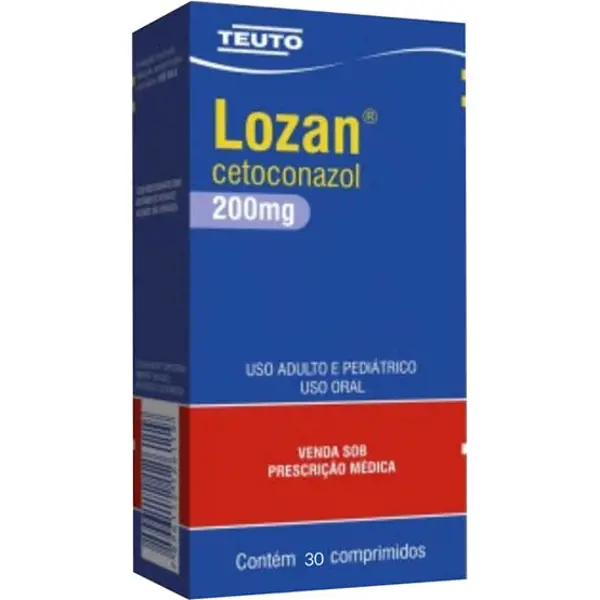 Lozan 200Mg 30Cpr - Teuto - 7896112122616