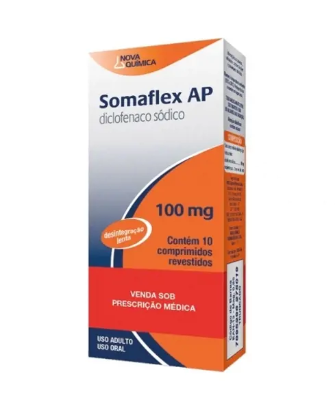 Somaflex Ap 10Cpr Retard - Multilab - 7895296275019