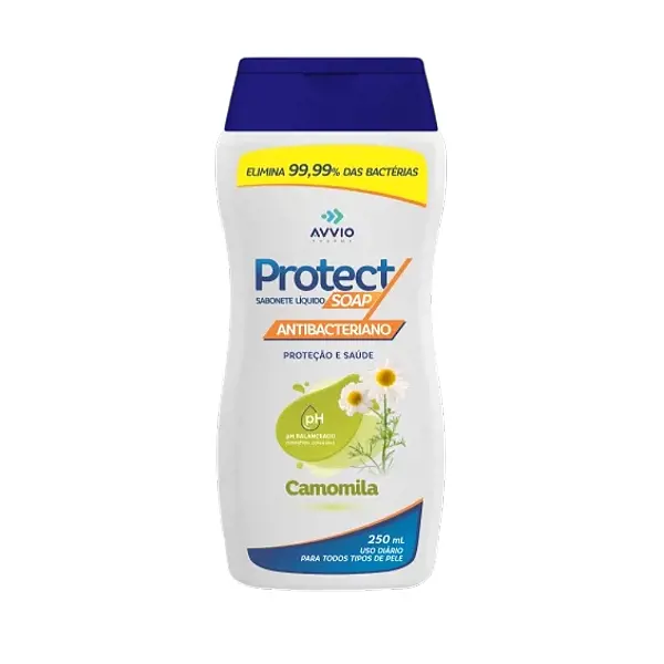 Protectsoap Sab Liq Banho Camomila 250Ml - Avvio Industria - 7898719040676