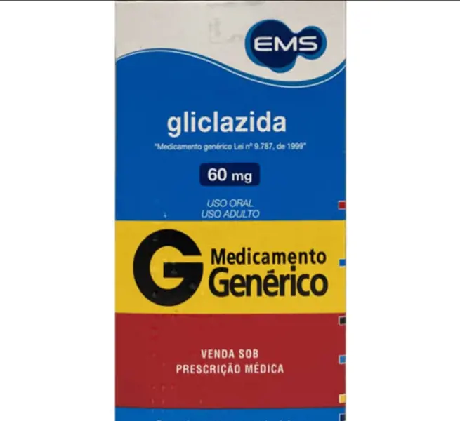 Gliclazida 60Mg 60Cpr Lib Prol - Ems Generico - 7896004762364