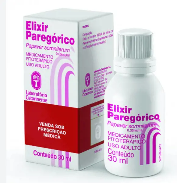 Elixir Paregorico 30Ml - Catarinense - 7896023701436