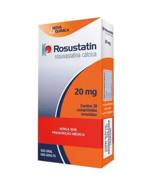 Rosustatin 20Mg 30Cpr Rev - Multilab - 7895296096195