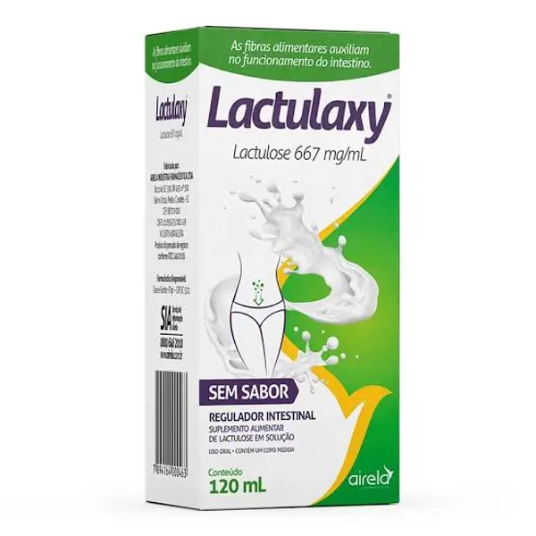 Lactulaxy S/ Sabor 120Ml - Airela - 7894164005949