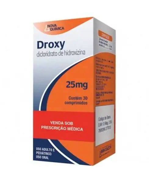 Droxy 25Mg 30Cpr - Multilab - 7895296277013