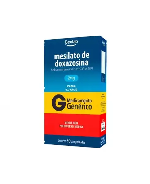 Doxazosina 2Mg 30Cpr - Geolab - 7899095262669