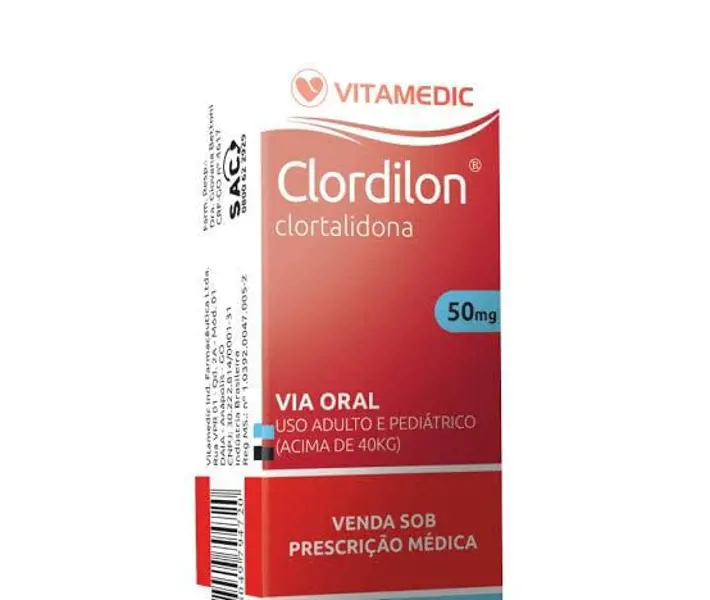 Clordilon 50Mg 30Cpr - Vitamedic - 7898049798827