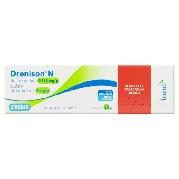 Drenison N Cr 30G - Biolab Etico - 7896241270400